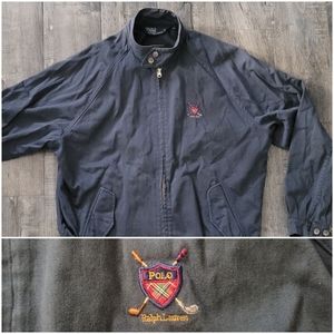 Vntg Polo Ralph Lauren Golf Crest Jacket